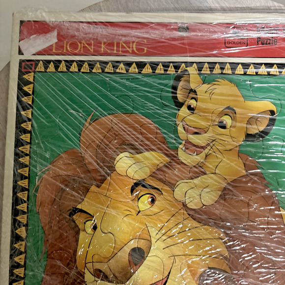 Disney Lion King Simba & Mufasa Jumbo Tray Puzzle - Picture 3 of 5
